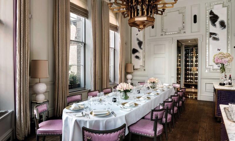 Private Dining for 12 People at Roux at the Landau, The Langham, London