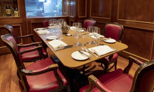 Chef's Table Experience in the Angelius Private Dining Room at The Mosimann's Club London for 6 people