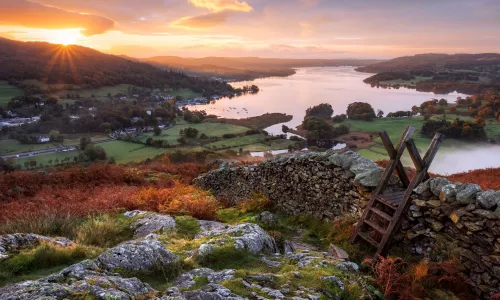 Enjoy a couple's break at one of Monkhouse Hill's idyllic 5 Star Gold Lake District cottages.