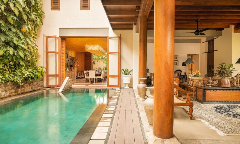 7 nights in luxury Sri Lankan Villa in Colombo, for 8 people