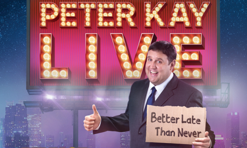 Peter Kay is Back! Two VIP Tickets at The O2 With Choice of 2023/2024 Dates