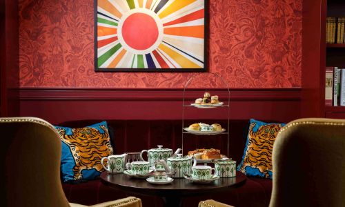 Champagne Afternoon Tea Experience for Two at The 5 Star Sun Street Hotel