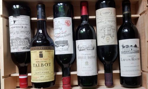 6 Bottles of Vintage Claret from the 1970’s