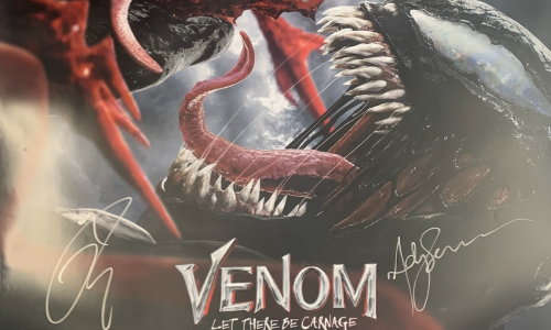 Venom Let there be Carnage- signed official movie poster