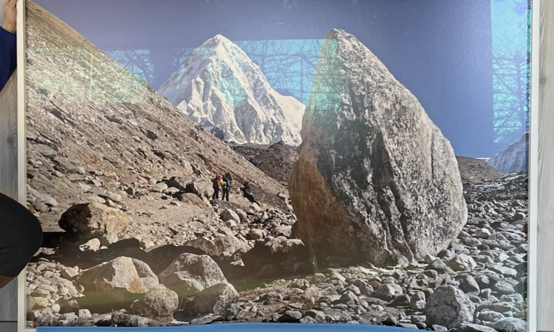The Giant's stone, Himalayas 2019- limited edition frame print