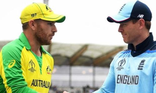 Signed Bat (England squad) Eng v Aus - 2020 Australia One Day Series