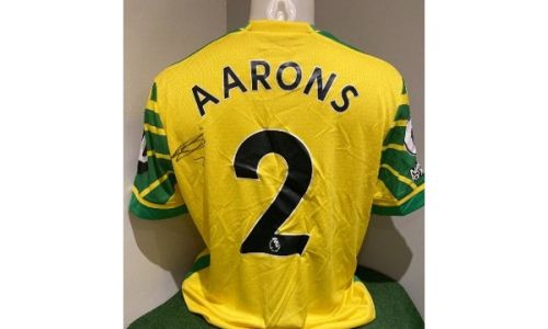 Match Prepared Max Aarons Signed Home Shirt 2021/22