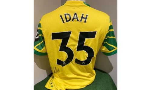 Match Worn Adam Idah Signed Home Shirt 2021/22
