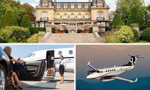 PRIVATE PLANE TO REIMS: MICHELIN STAR LUNCH & CHAMPAGNE TOUR FOR UP TO 8