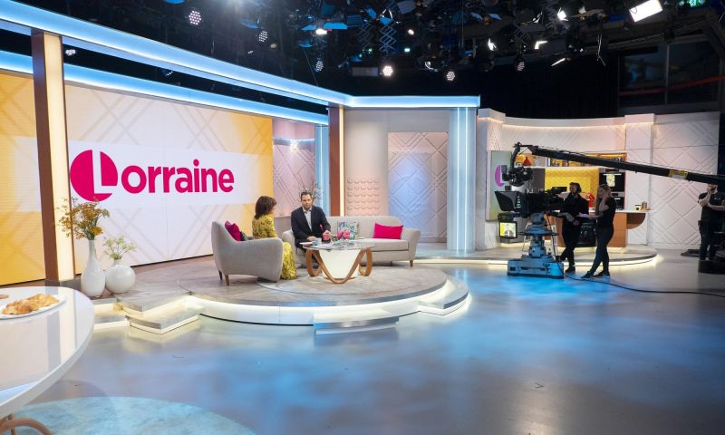 BEHIND THE SCENES TOUR OF THE ITV STUDIOS BY LORRAINE KELLY