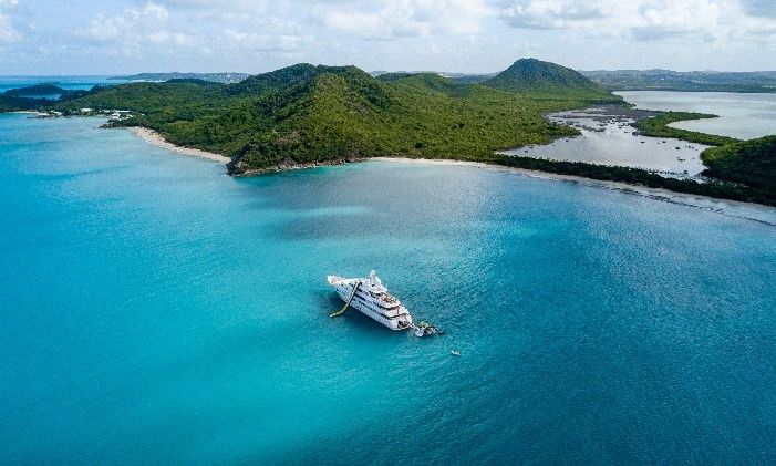 LIVE LOT: 7 NIGHT STAY ON SUPER YACHT TITANIA