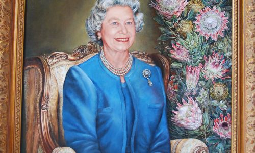 QUEEN ELIZABETH LL THE RETURN OF SOUTH AFRICA TO THE COMMONWEALTH