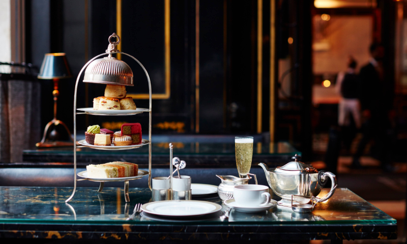 Champagne Afternoon  Tea At The Wolseley
