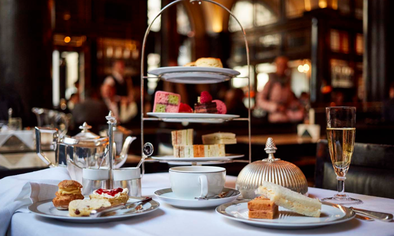 Champagne Afternoon  Tea At The Wolseley