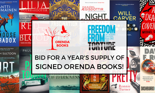 A year’s worth of signed books from Orenda Books