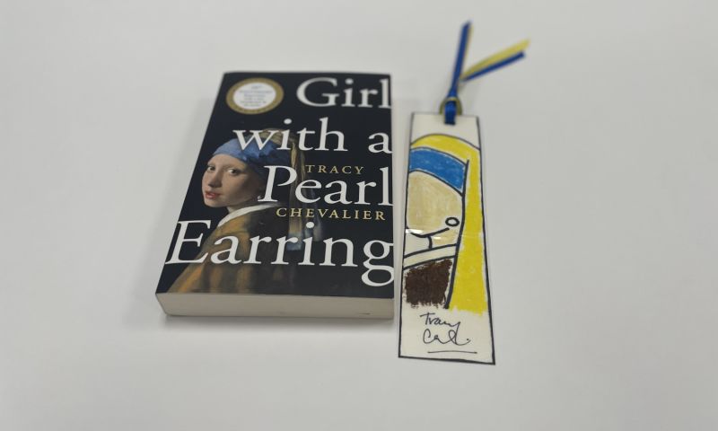 HANDMADE BOOKMARK AND SIGNED BOOK FROM YOUR FAVOURITE AUTHOR