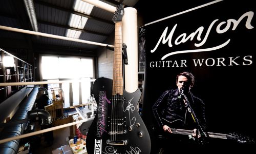 MUSE Signed Manson Meta Series MBC-1 Guitar - Simulation Theory Edition