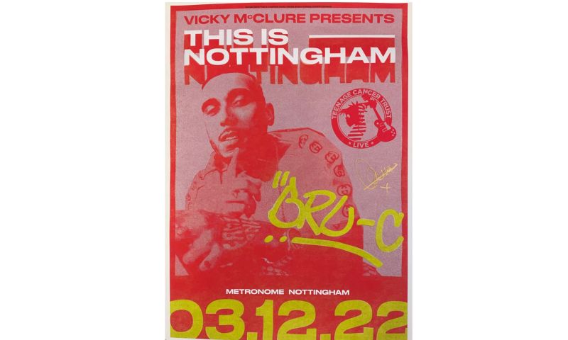 This Is Nottingham poster signed by Vicky McClure