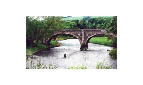 Two rods fishing for salmon and seatrout at Sunderland Hall on the Rivers Tweed and Ettrick