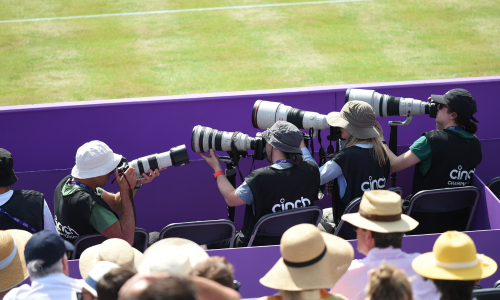 BE A GETTY IMAGES TENNIS PHOTOGRAPHER FOR THE DAY AT LONDON'S FAMOUS QUEENS CLUB