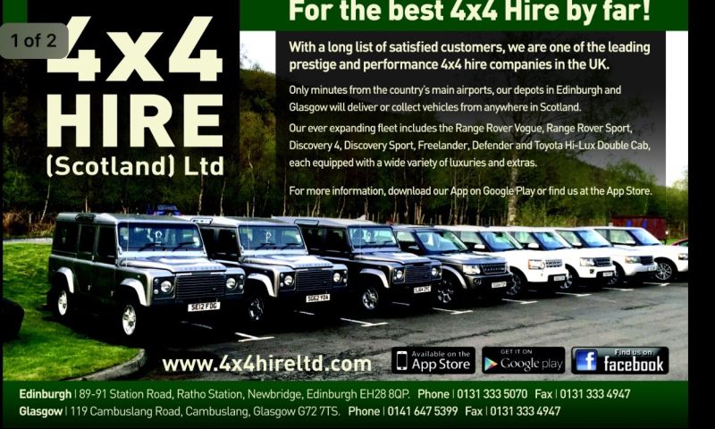 Multi activity day for 6 including food & Classic Land Rover Defender hire for 24 hours