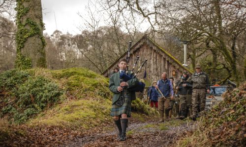 A clay day for up to 10 guns at Strathallan shooting school