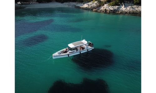 Luxury boat day in Mallorca for 8 people