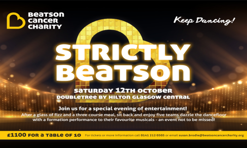 Buy it now:  Strictly Beatson - Table of 10